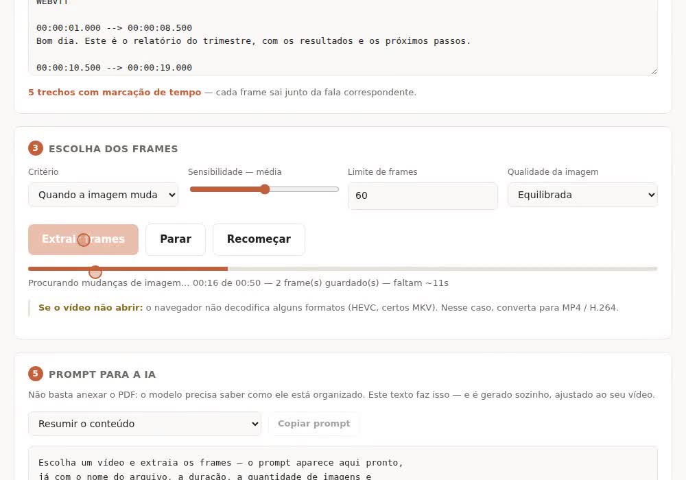 Demonstração do ClipContext em funcionamento